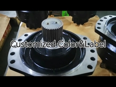 کار پایدار موتور هیدرولیک Black Poclain MS11 برای حفاری افقی جهت دار