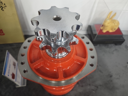 2850-5100 N.m موتور هیدرولیک آهن ریخته شده در حال کار در 100-125r/min