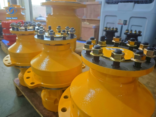 برج کلاهک چرخش سرعت کم 0-220 R/min موتور پیستون هیدرولیک برای تجهیزات ساختمانی