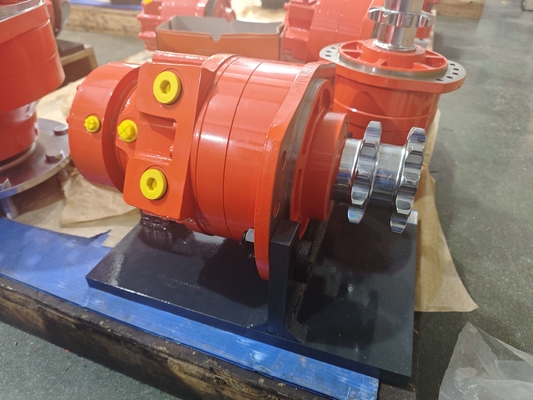 آهن ریخته سنگین 100-125r / min موتور پیستون هیدرولیک با رنگ سفارشی